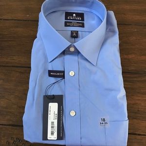 Brand new with tags blue stafford dress shirt